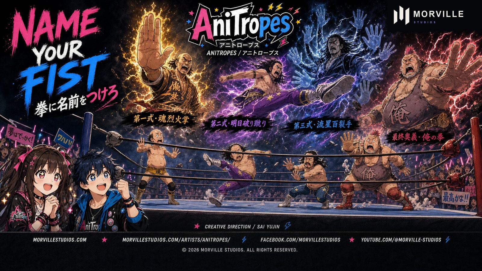Cover artwork for 拳に名前をつけろ by AniTropes (アニトロープス)